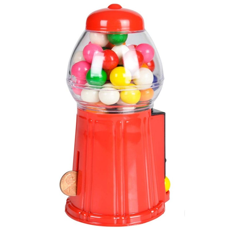 Zugar Land 6.5" Bubble Gum Gumball Machine (1 Pack)
