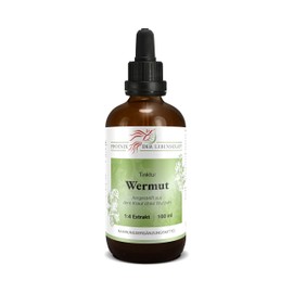 Wormwood Tincture, 50 ml, Artemisia Absinthium Drops (1:4 Extract), Premium Quality, Made in Austria, Dietary Supplement, Vegan