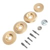 Wood Carving Disc Rotary File Set Angle Grinder Grinding Shaping