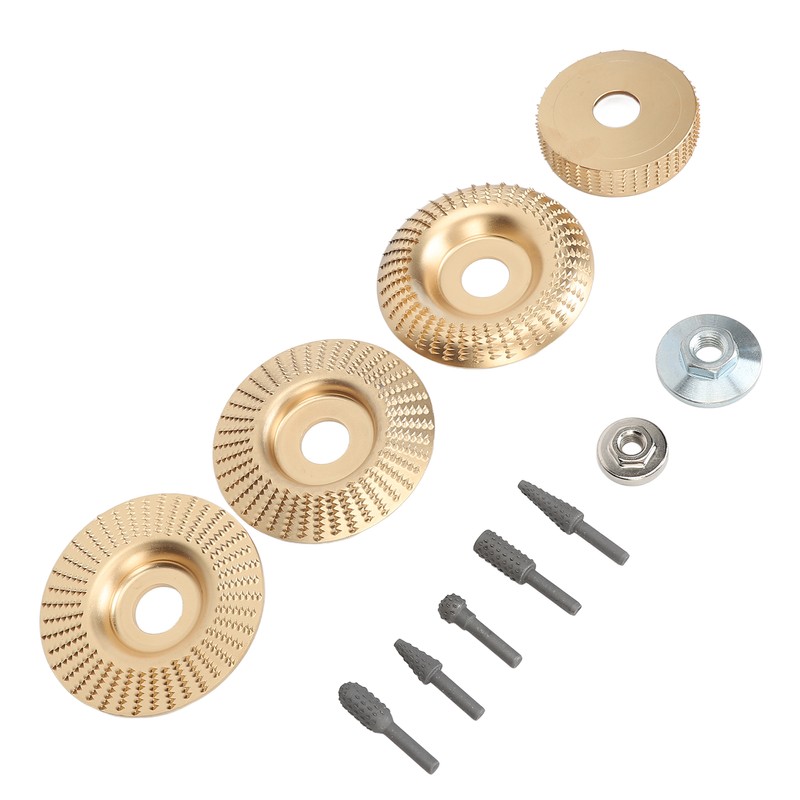 Wood Carving Disc Rotary File Set Angle Grinder Grinding Shaping