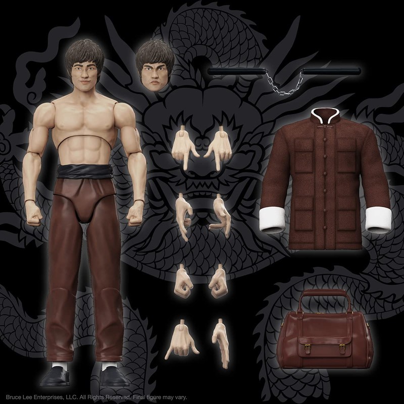 Bruce Lee Ultimates Bruce The Contender Figurine 18 cm
