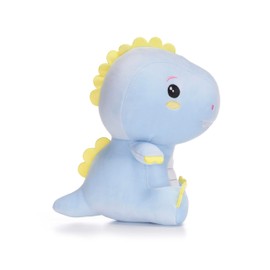 Posh Paws 49406B Kawaii Kuties 9.5" (24cm) Kaida The Dinosaur Blue Soft Squishy Plush Toy