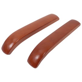 VILLCASE Chair Armrest Pads Made of Solid Wood Replacement Parts for Office Chair and Wooden Chair Armrest Pad for Home Office and Office 11.81 x 1.97 x 1.77 in 1 Pair