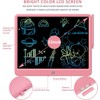 LCD Writing Tablet, Extra large 15 Inch, Colorful, Erasable Electronic