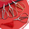 Aesosor 3.3-inch Small Sewing Embroidery Scissors, Stainless Steel Little Scissors