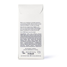HIBAR - Repair Shampoo Bar - For Damaged, Broken, Brittle Hair - Restore & Nourish - With Quinoa Protein & Jojoba Oil - Plastic-Free - Soap, Paraben & Sulfate-Free - Color Safe & Vegan -1 Solid Bar