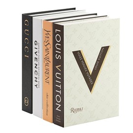 Decorative Books for Home Decor,Set of 4 Stylish Fake Books of Room Books Decor Aesthetic,for Coffee Table Decor,Living Room, Table, Shelf Decor,Modern Hardcover Stacked Display Books (Modern)