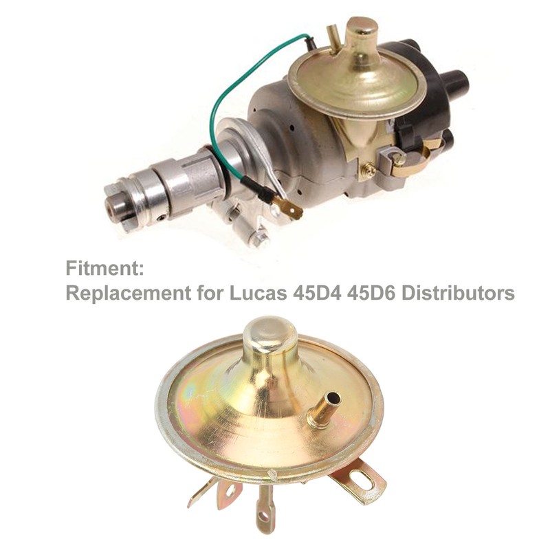 Vacuum Advance Unit Ignition Distributor Control Canister Replacement for Lucas