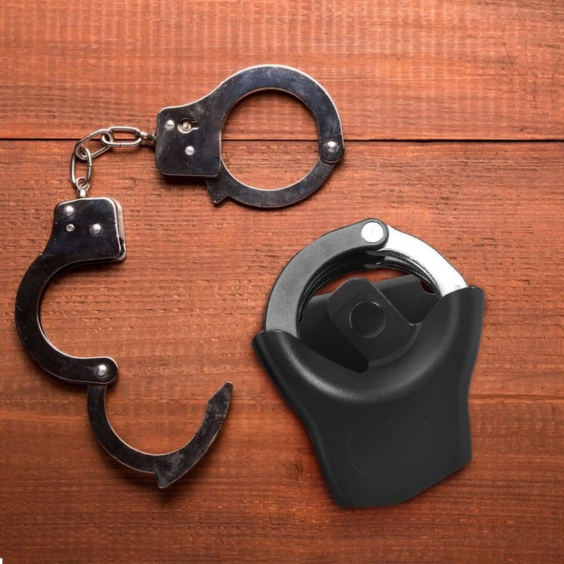 Handcuff Case, Tactical Handcuff Holder Portable Open Top Handcuff Belt