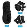 PATIKIL 16 Yard Elastic Bungee Cord & Single Hole Cord