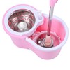 Cute Pink Mop and Bucket Set with 3 Extra Refills