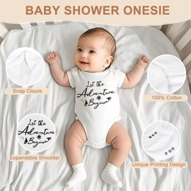 Baby Gift, Pack of 11 Newborn Gift for Birth Boy Girl Baby Gifts with 2 Cups Newborn Romper Baby Blanket Hat Socks Bib Gloves Decision Coin