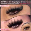 calphdiar Lash Clusters Kit Manga Volume Lash Extension Kit Thick
