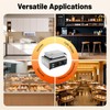 LIAPDG 1550w 110v Doughnut Baker Maker Machine, Double-Sided Heating Mini