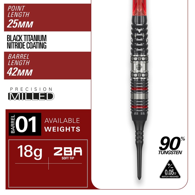 Target Japan PRIME SERIES DIAMOND G3 90% 18G 2BA SOFT