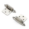 Ravinte 30 Pack (15 Pairs) 1/2 inch Overlay Cabinet Hinges,