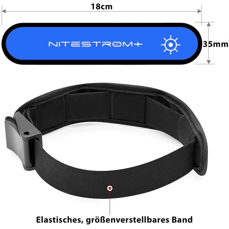 Znex LED Light Bracelet for Sports and Outdoors Bright LED