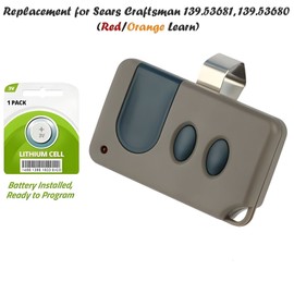 ECS For Craftsman Garage Door Opener 3 button Remote HBW1255 139.53681B 390MHz