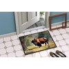Caroline's Treasures DAC2871MAT American Bison Doormat Front Door Mat Indoor
