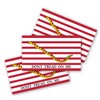 3x5 First Navy Jack Sticker 3-Pack Dont Tread on Me
