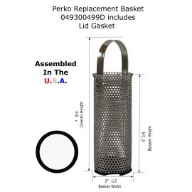 Unique Boat Parts Perko sea strainer Basket 049300499D