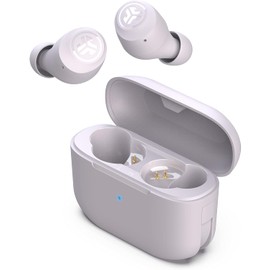 JLab Go Air Pop True Wireless Earbuds, Headphones In Ear, Bluetooth Earphones with Microphone, Wireless Ear Buds, TWS Bluetooth Earbuds with Mic, USB Charging Case, Dual Connect, EQ3 Sound, Lilac