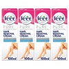 4 x 100ml Veet Hair Removal Cream for Legs &