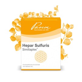 Pascoe® Hepar Sulfuris Similiaplex: Complex Agent - 100 Tablets