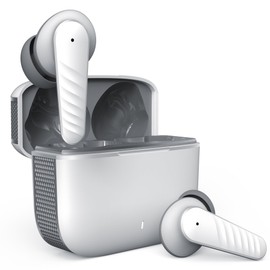 PIXFAB Wireless Earbuds For Oppo A16s, Bluetooth 5.3 Headphones in Ear with HiFi Stereo Deep Bass, 4 ENC Noise Cancelling Mic Wireless Earphones 30H Playtime, IPX5 Waterproof, USB-C - White