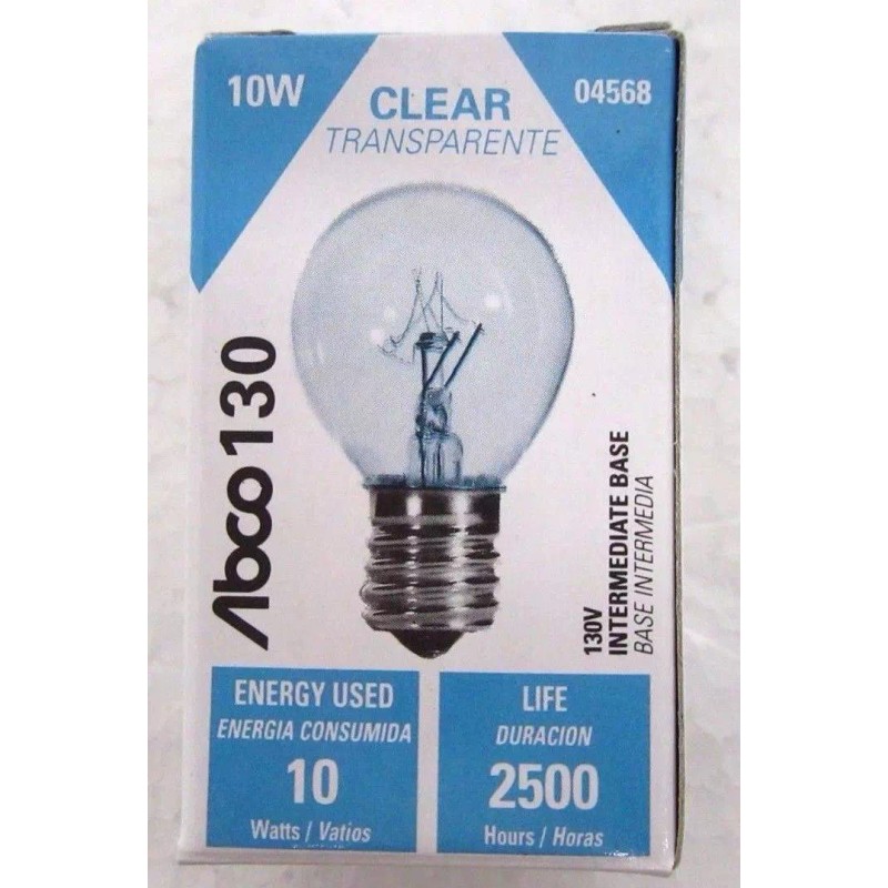 ABCO / Westinghouse (Lot of 10) NIGHT LIGHT BULB 10w