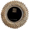 MAISONICA Antique Gold Large Sun Burst 3.5"x3.5" Photo Picture Frame