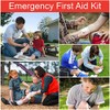 97-Piece Compact Travel First Aid Kit for Emergencies