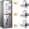 STR-12 Pcs Magnetic Clips, Strong Fridge Magnets Refrigerator Magnets with