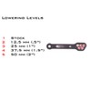 T-Rex Racing Multi-Level Lowering Link for Yamaha 2019-2024 Tenere 700