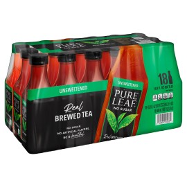 Pure Leaf Tea, Unsweetened, 16.9 Fl Oz, 18-Count