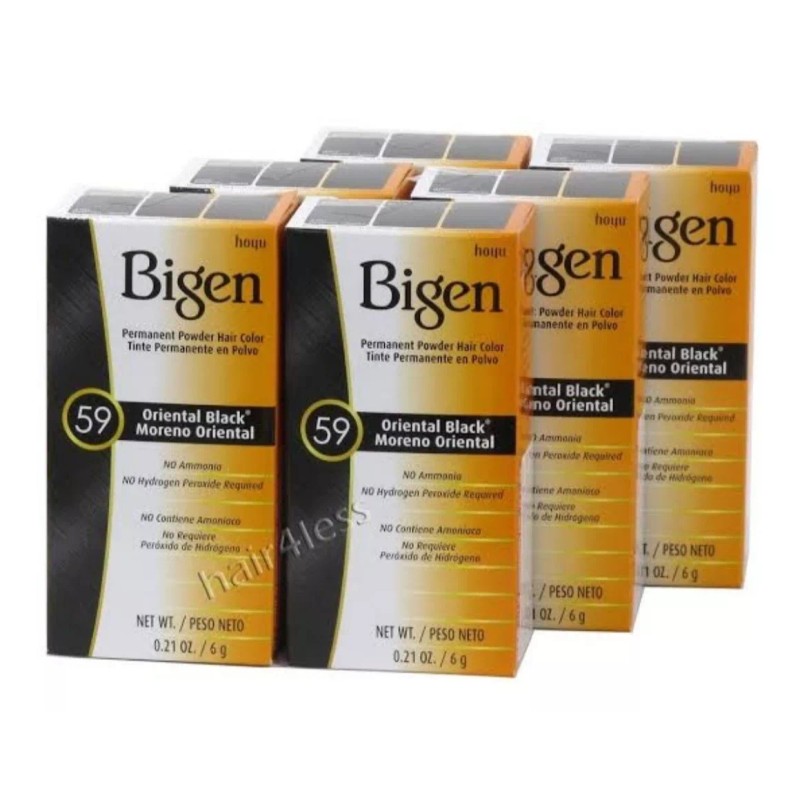 Bigen Tinte Oriental Black Moreno Semi Permanente No. 59