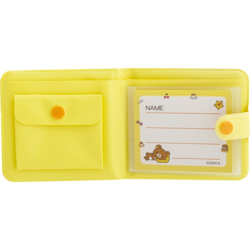 San-X Rilakkuma WL37801 Wallet, H 3.5 x W 7.9 x