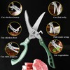 Poultry Shears Heavy Duty by ANDONG,All-Purpose Kitchen Scissors for Food,Heavy