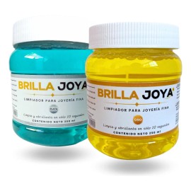 Brilla Joya - Kit Limpiador De Joyería De Oro Y Plata 250 Ml