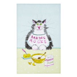 Baking Rocks Linen Tea Towel