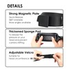 CAPART Magnetic Head Strap for Insta360 GO Ultra/DJI Osmo Nano
