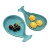 Whale Spoon Rest for Stove Top, Ceramic Spoon Holder for