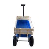 TREATLIFE HOME All Terrain Garden Cart with Steel Frame, Removable