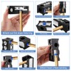 Ranjaner 11-in-1 Billiards Pool Cue Tip Shaper, Pool Cue Tips