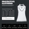 TUOYR Padded Compression Shirt Chest Protector Heart Guard Sternum Protective