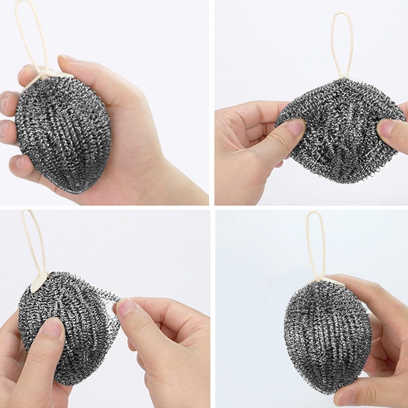 Stainless Steel Wool Pads - Stainless Steel Scrubbers for Dishes