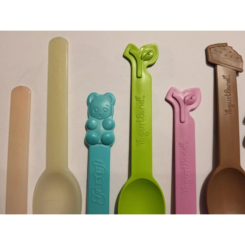 Yogurtland 8 Yogurtland Assorted Spoons
