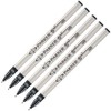 パーカー【PARKER】【5本まとめ買い】替芯 ブラック(ペン先:F)　5thテクノロジー採用ペン(インジェニュイティ)専用　[S1162712]