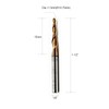 Hwaynct 5Pcs Tapered Ball Nose End Mill Set, 1/8” Shank,