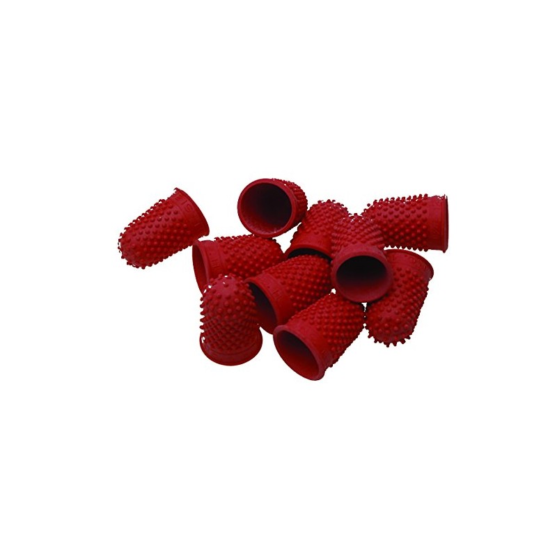 ESSELTE 45449 SUPERIOR THIMBLETTES SIZE 1 BX30,RED